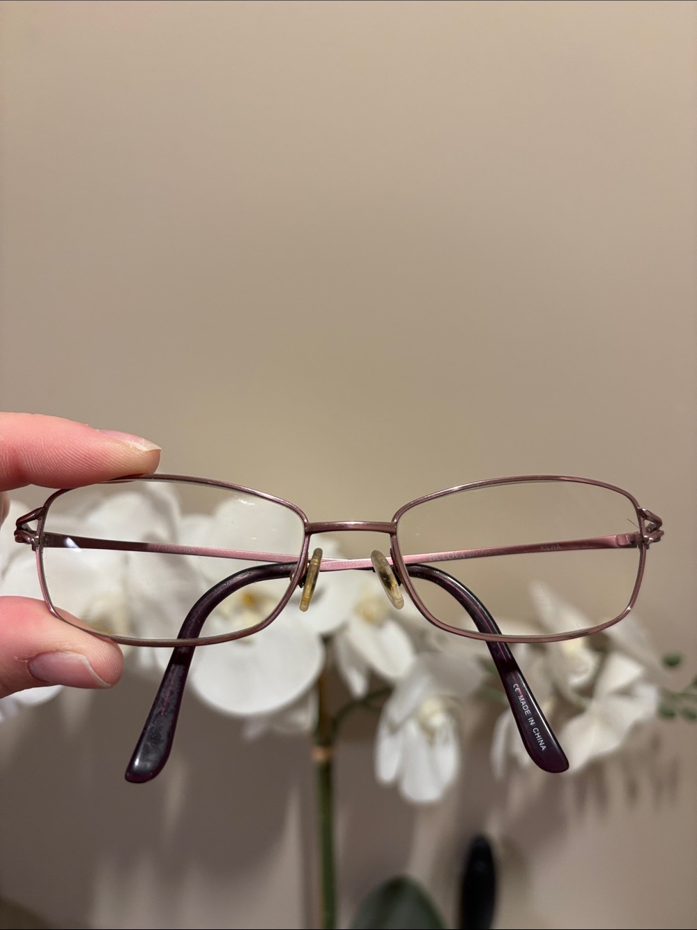 Bulova Eyeglasses Frames Pink & Purple Cat Eye Titanium kilwa